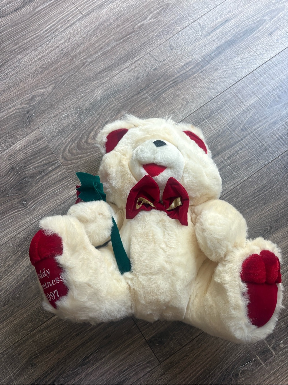 Vintage 1997 Teddy Sweetness Valentine Plush